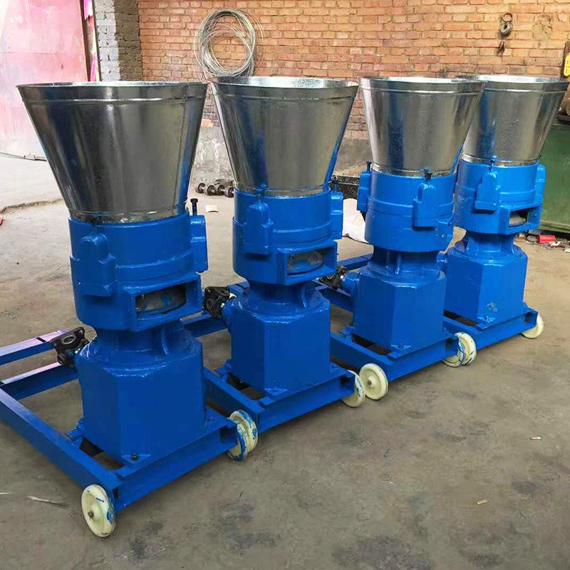 牛ヒツジのトウモロコシのわらのペレタイザー1000kg/Hの飼料の餌の製造所