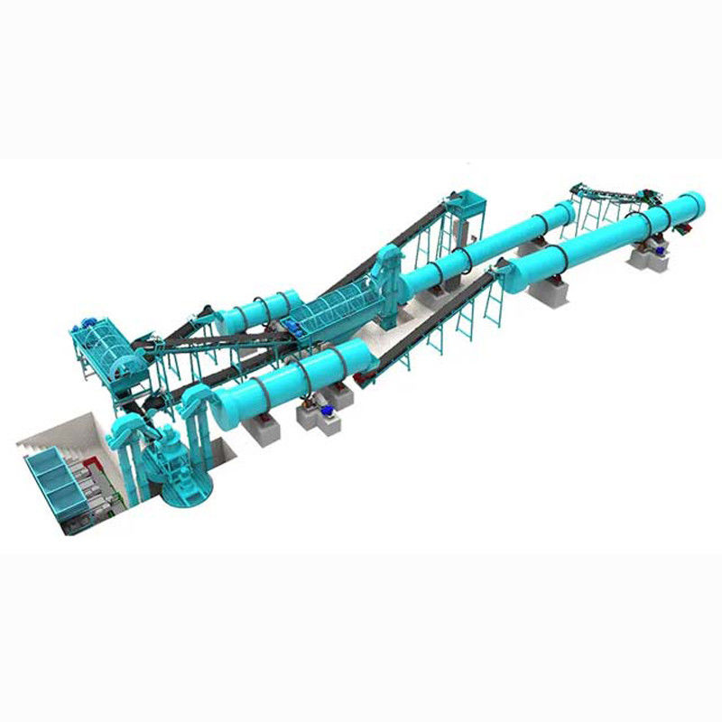 Npk混合肥料の生産ライン高い生産性の造粒機機械18.5KW