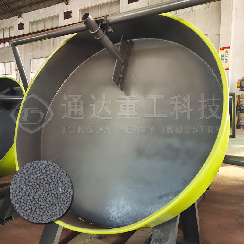 広く使用される1.2-1.5t/h肥料ディスク粒機 肥料粒を作る機械
