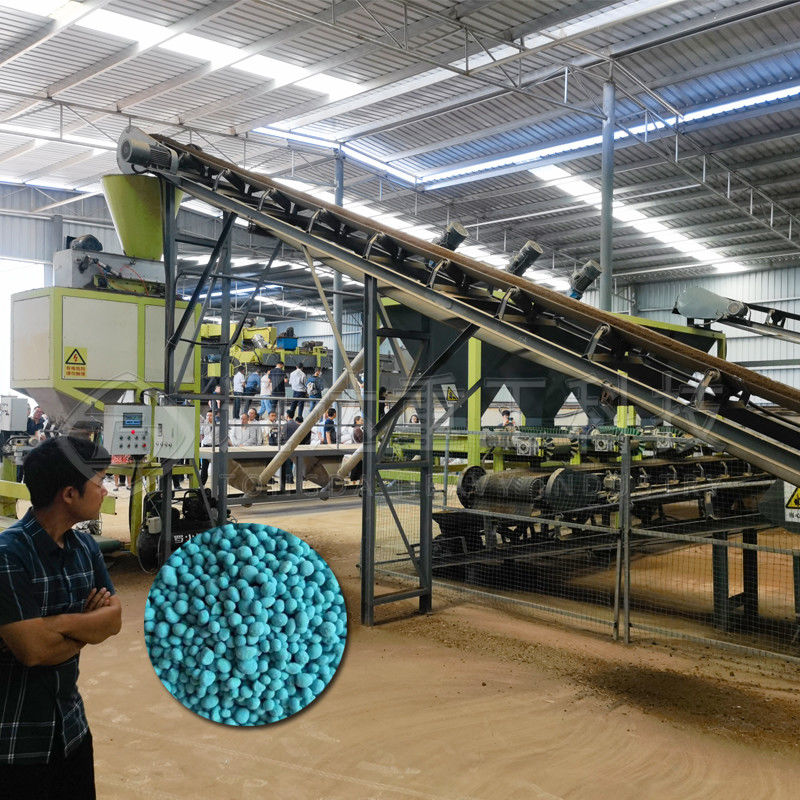 オーガニック肥料生産ラインへの鶏糞便廃棄物のためのカスタマイズされた堆肥機